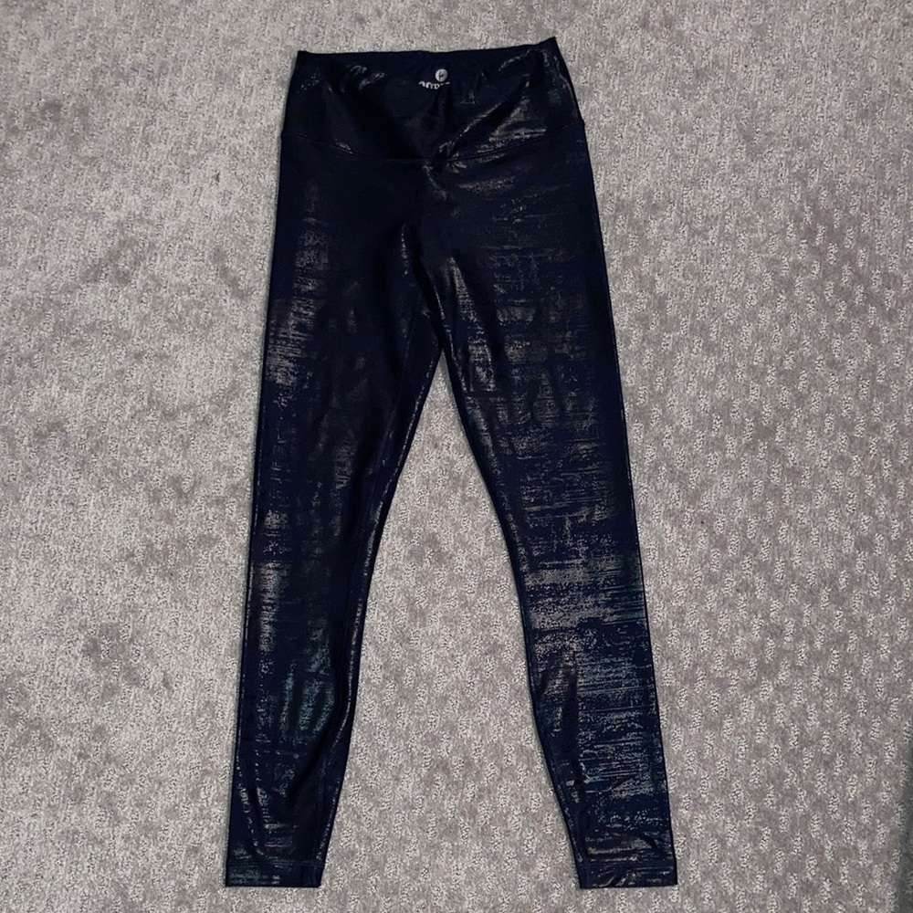POWER FLEX HIGH WAIST LEGGING in blue pattern